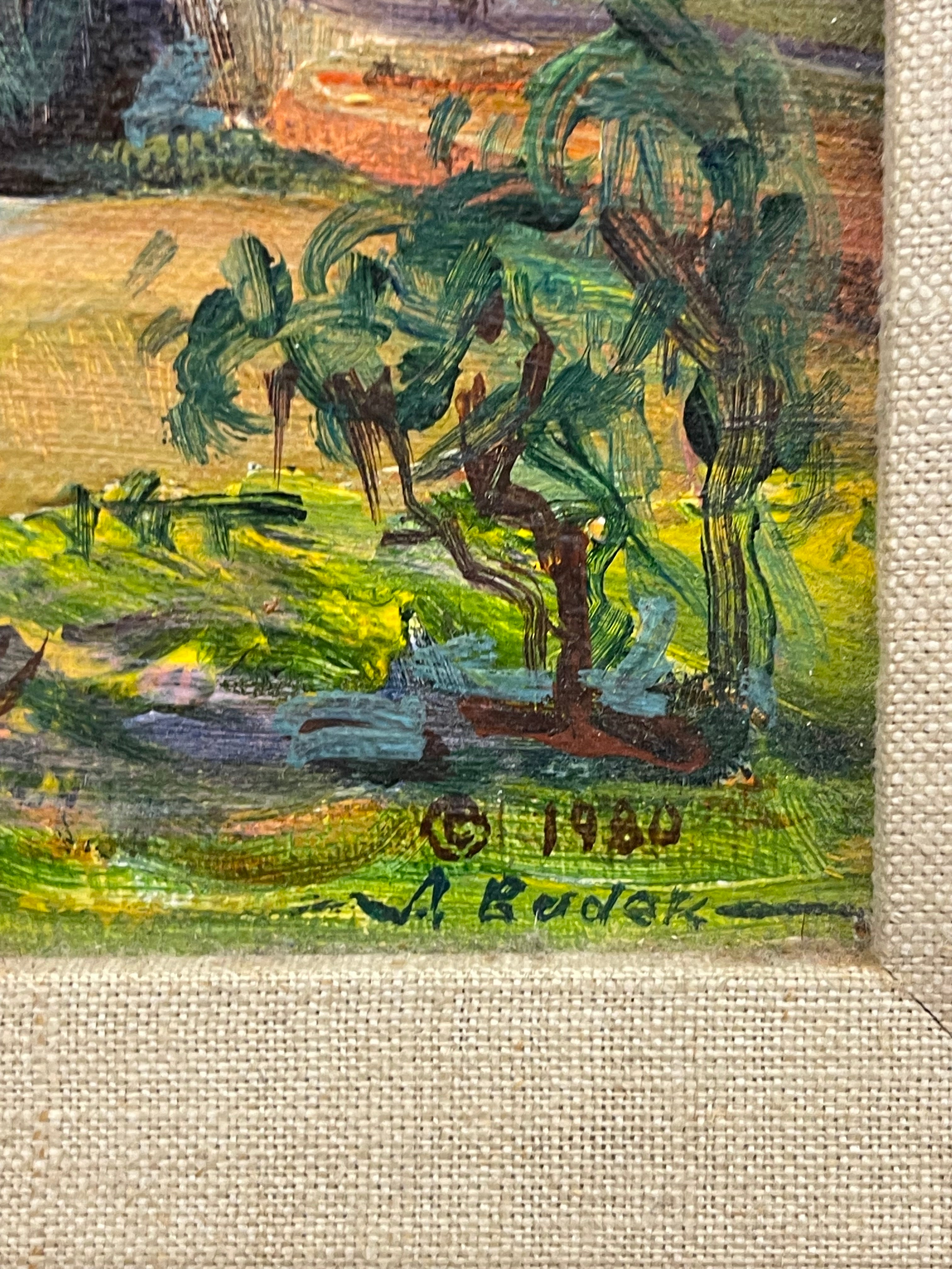 Allien Budek (Ukrainian, 2Oth Century)