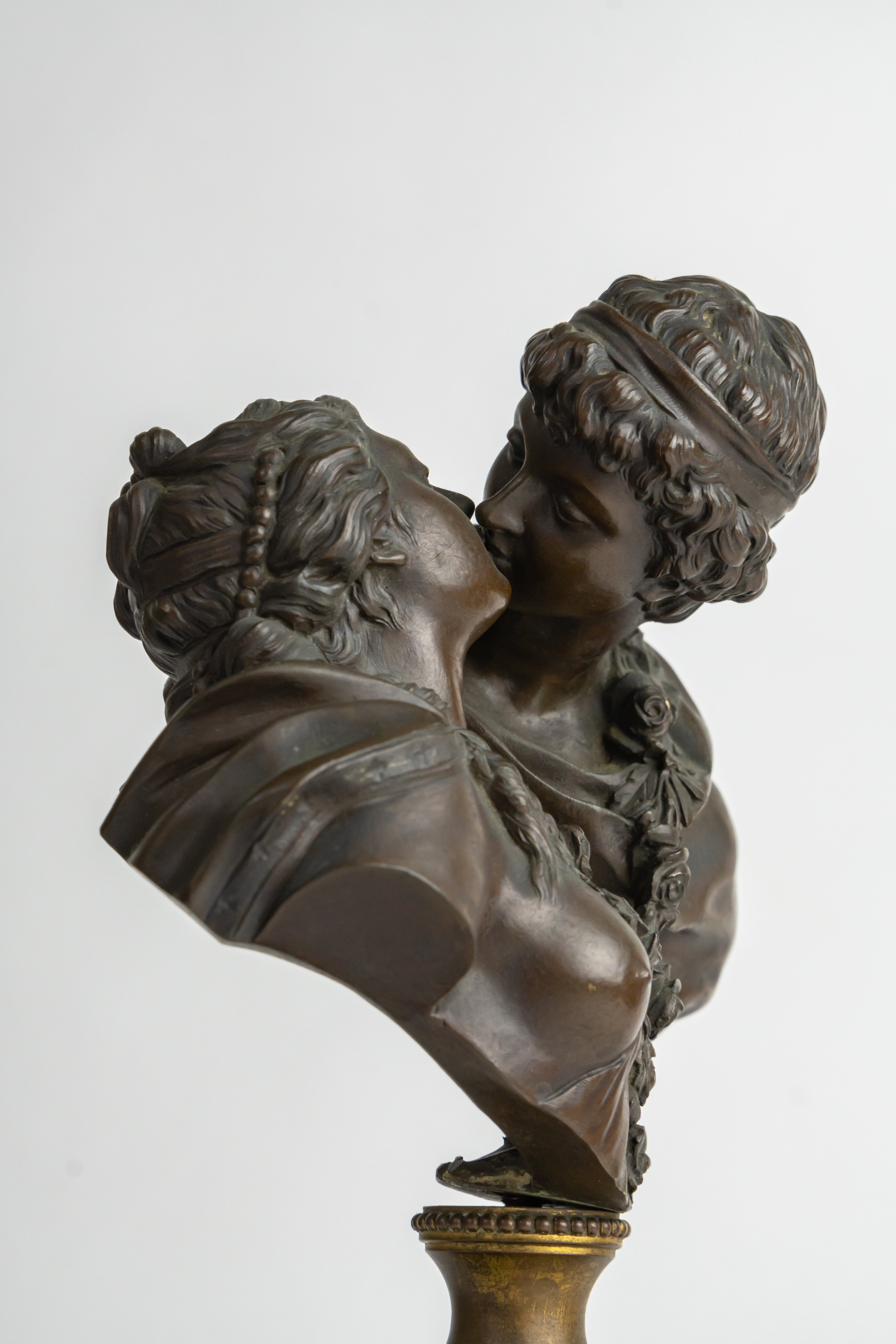 Le Baiser Donné (The Kiss Given) Jean-Antoine Houdon (1741-1828)