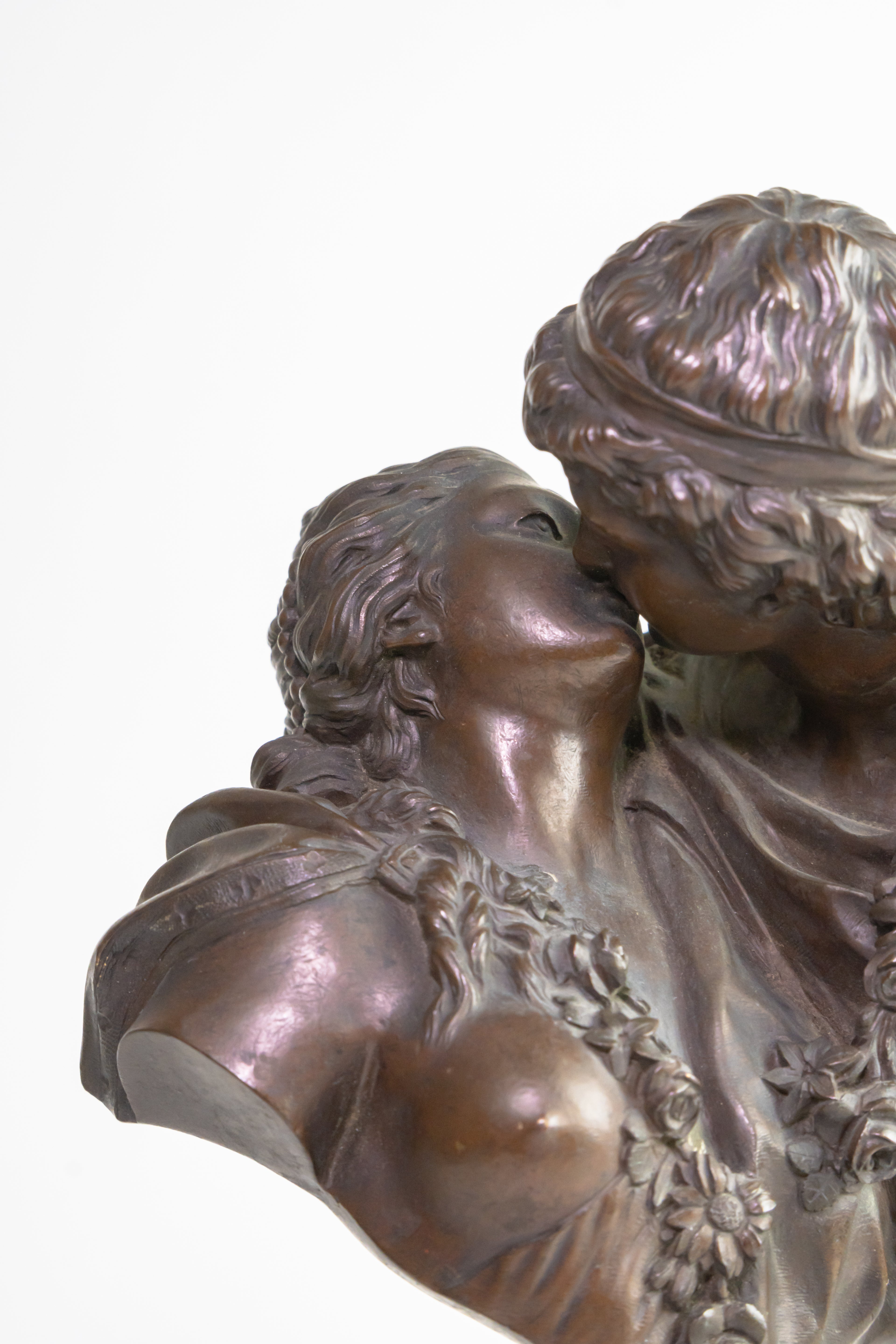 Le Baiser Donné (The Kiss Given) Jean-Antoine Houdon (1741-1828)