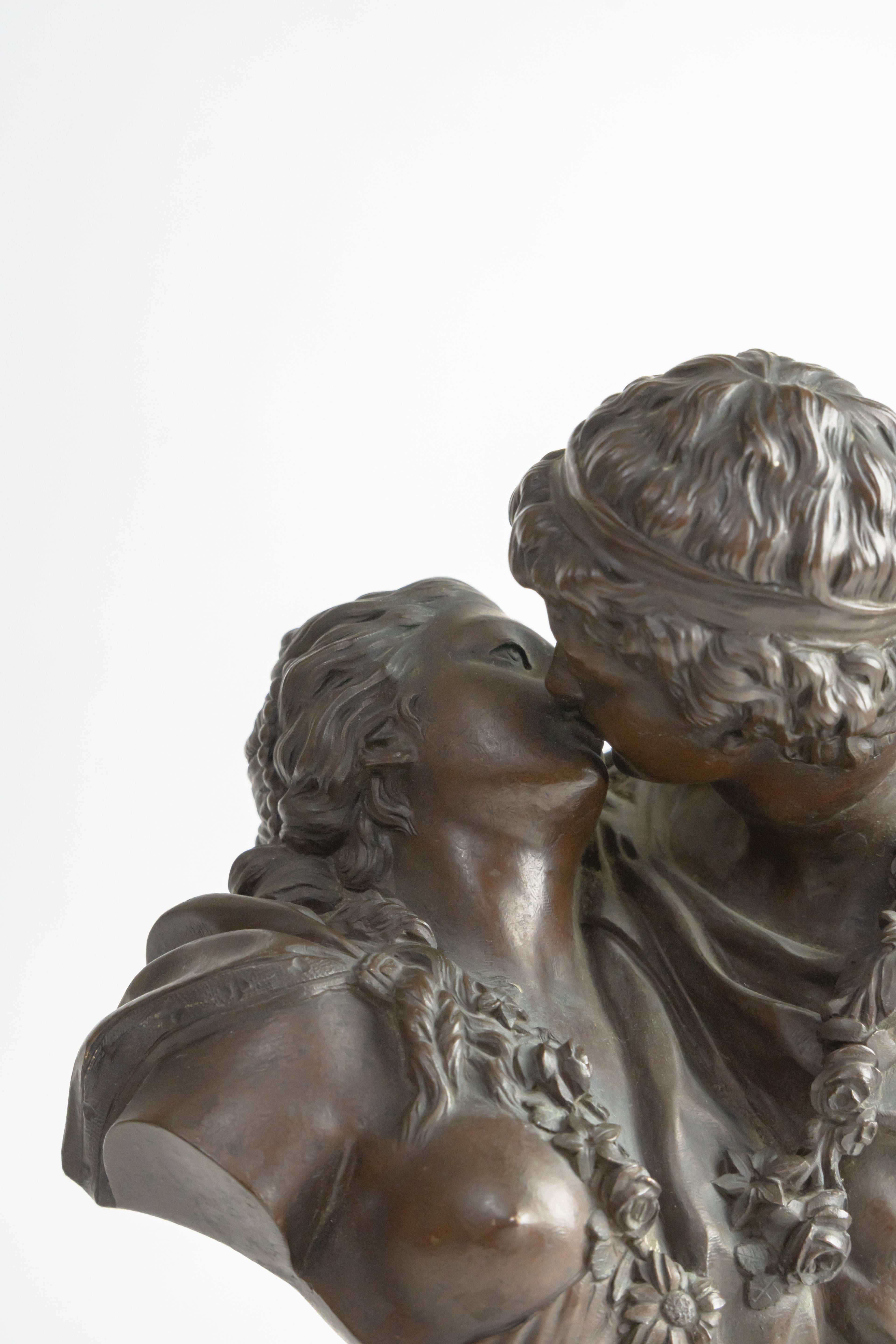 Le Baiser Donné (The Kiss Given) Jean-Antoine Houdon (1741-1828)