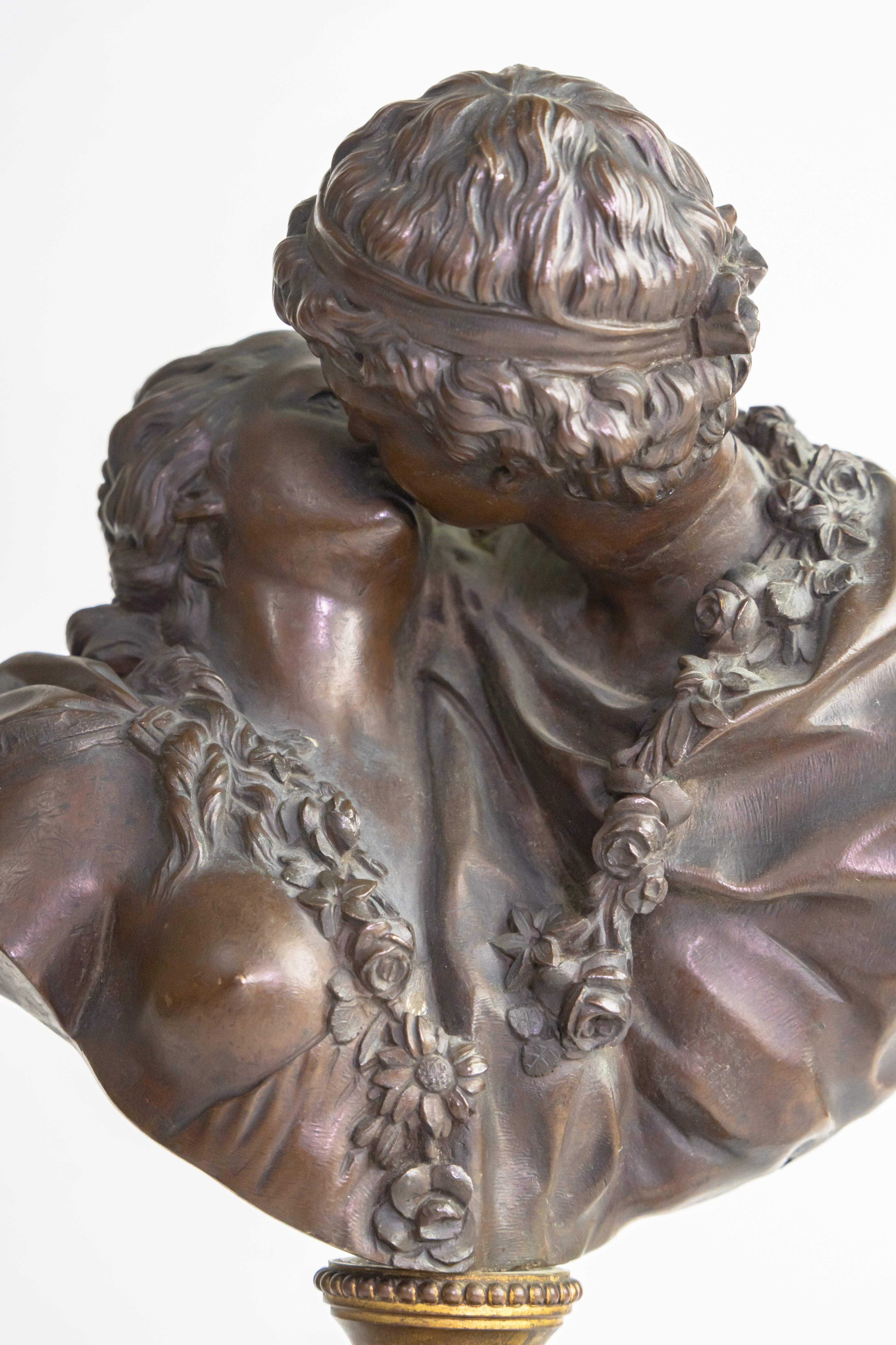 Le Baiser Donné (The Kiss Given) Jean-Antoine Houdon (1741-1828)