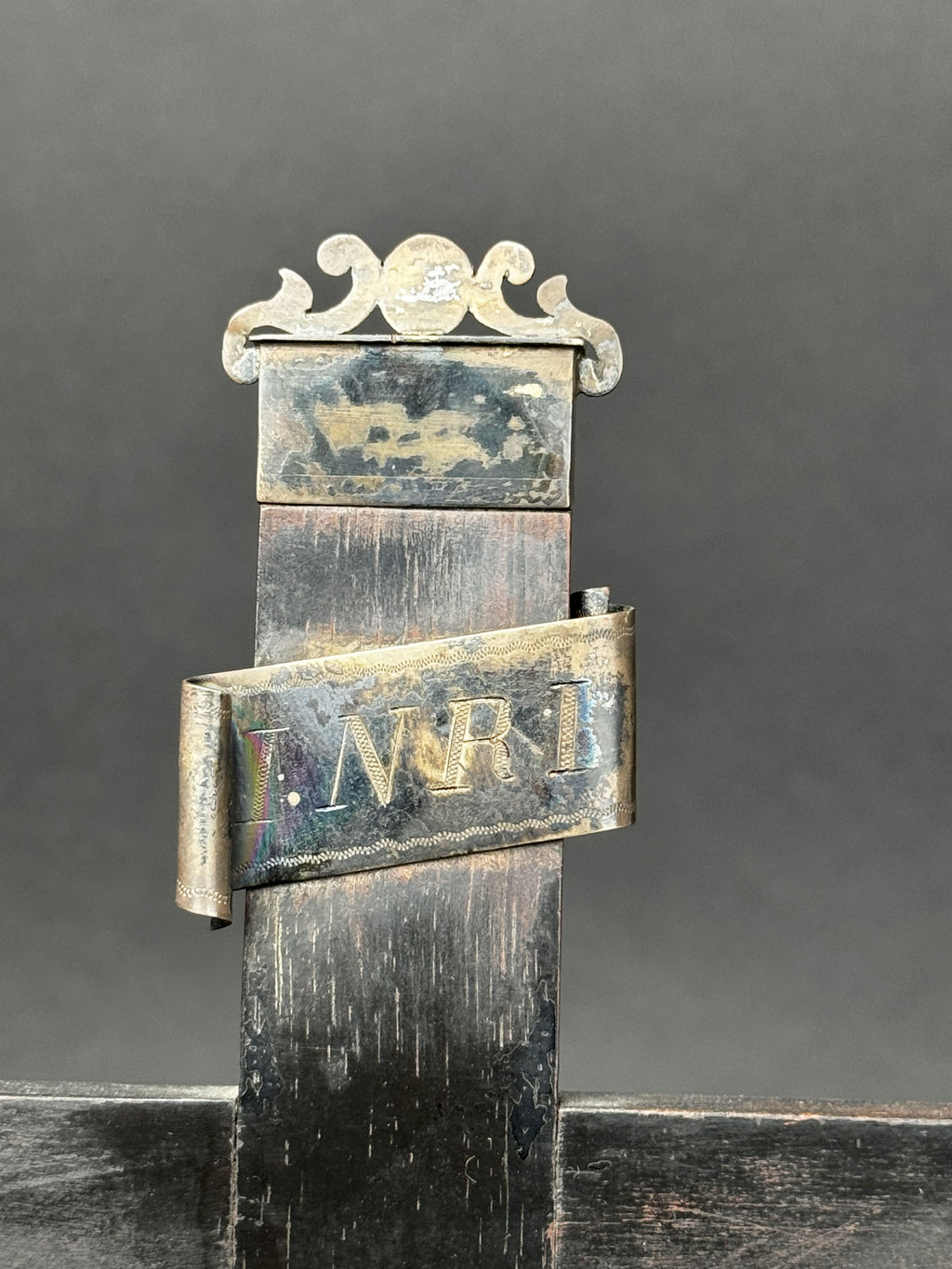 19th Century French Silver Crucifix