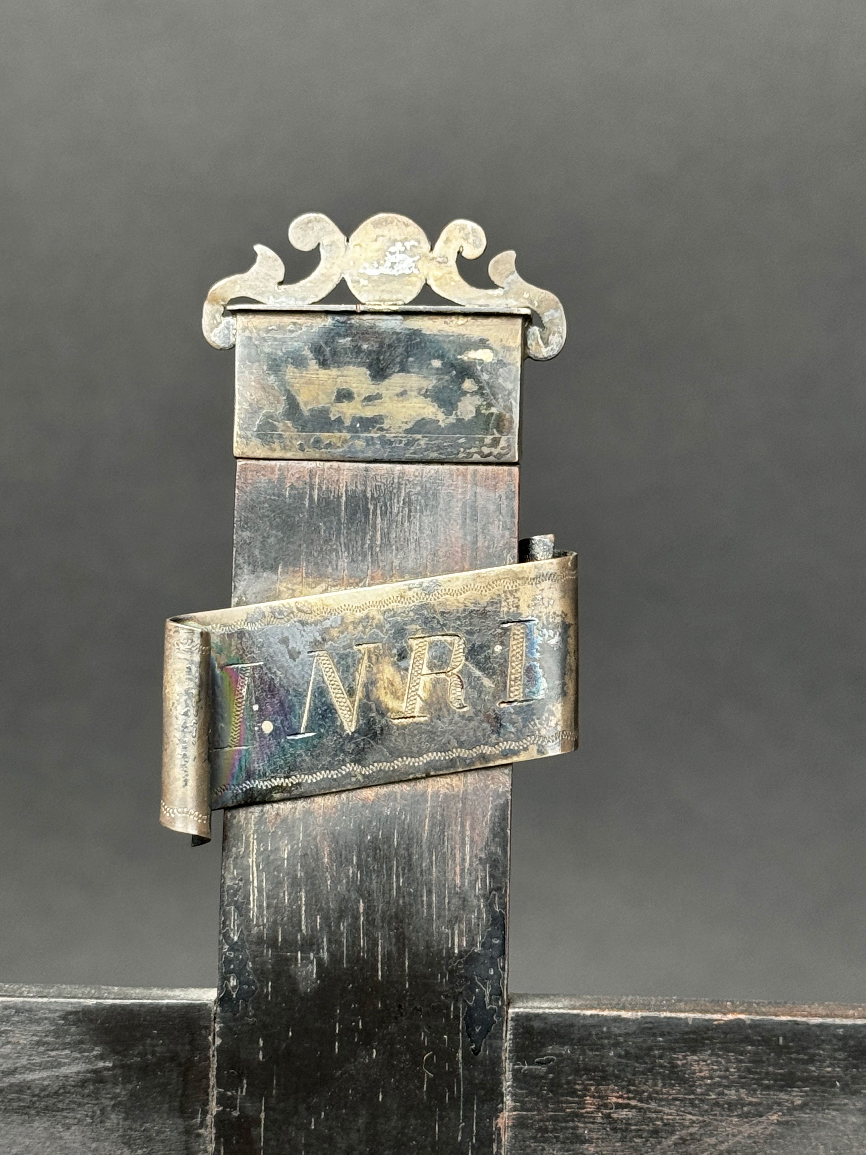 19th Century French Silver Crucifix