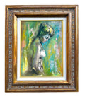 Massis Armen Bahador (Armenian, 1910–1999) Seated Female, Oil on Canvas