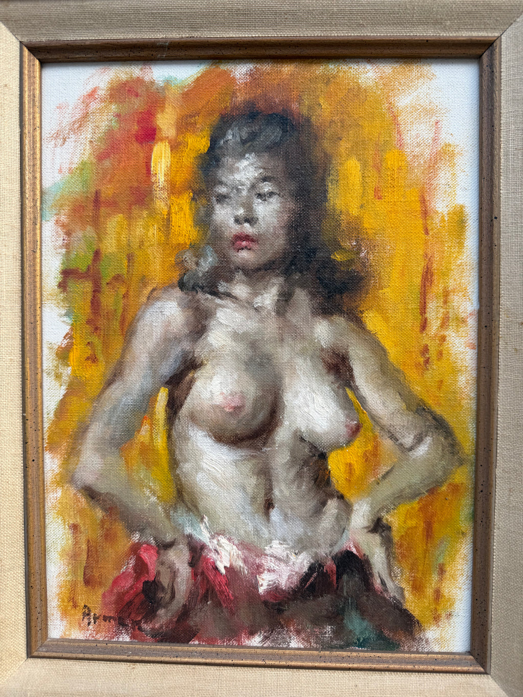 Massis Armen Bahador (Armenian, 1910–1999) Oil on canvas