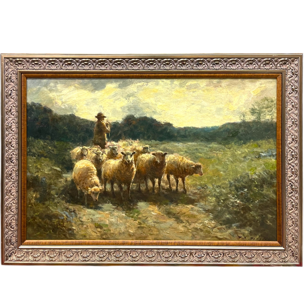 Oil On Canvas, William Rowell Derrick (American, 1857-1941)