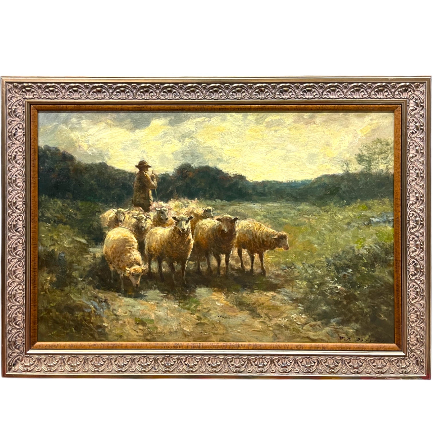 Oil On Canvas, William Rowell Derrick (American, 1857-1941)