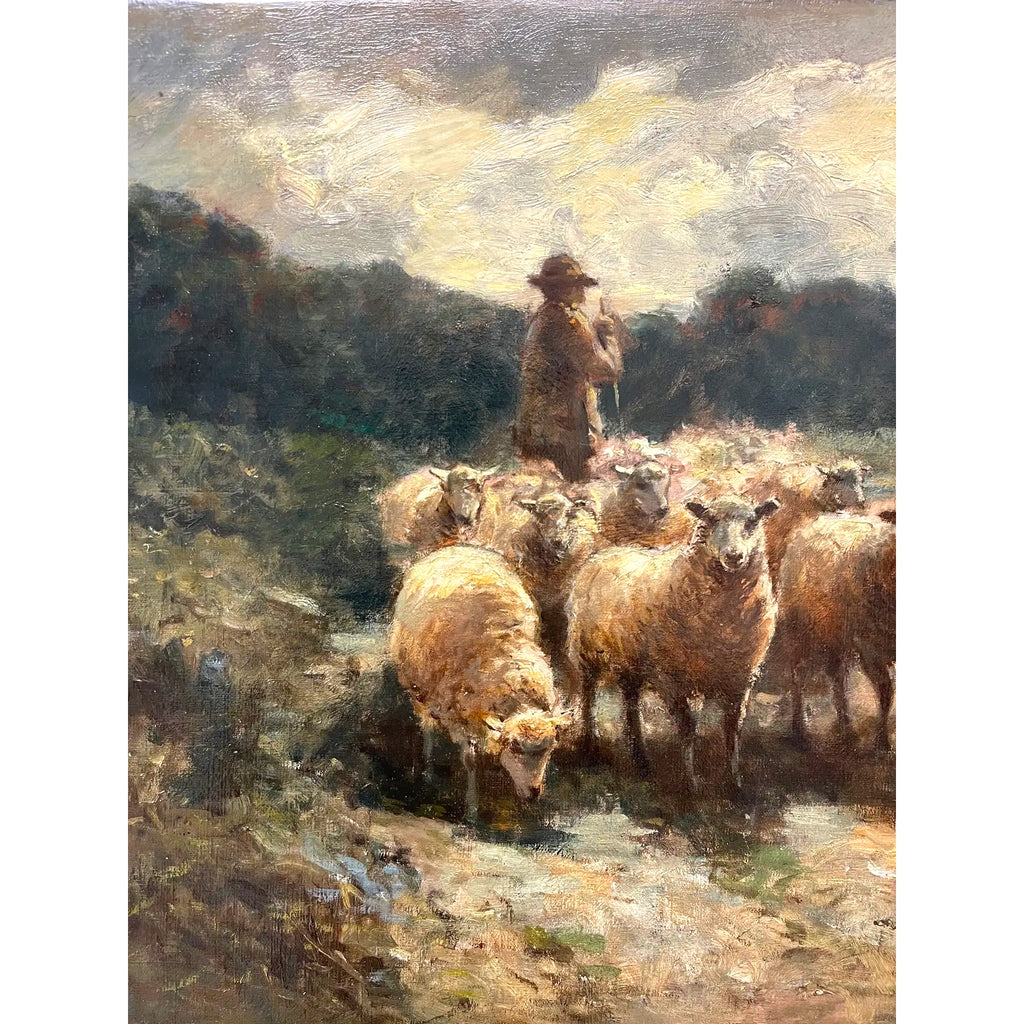 Oil On Canvas, William Rowell Derrick (American, 1857-1941)