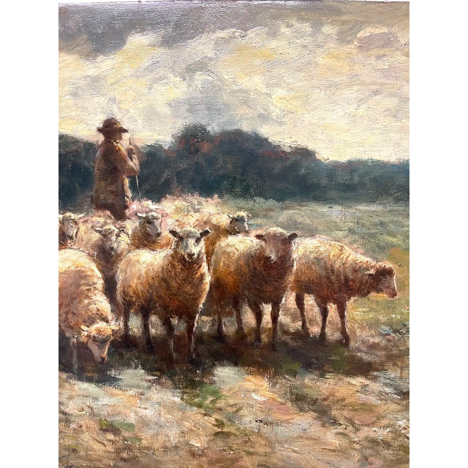 Oil On Canvas, William Rowell Derrick (American, 1857-1941)