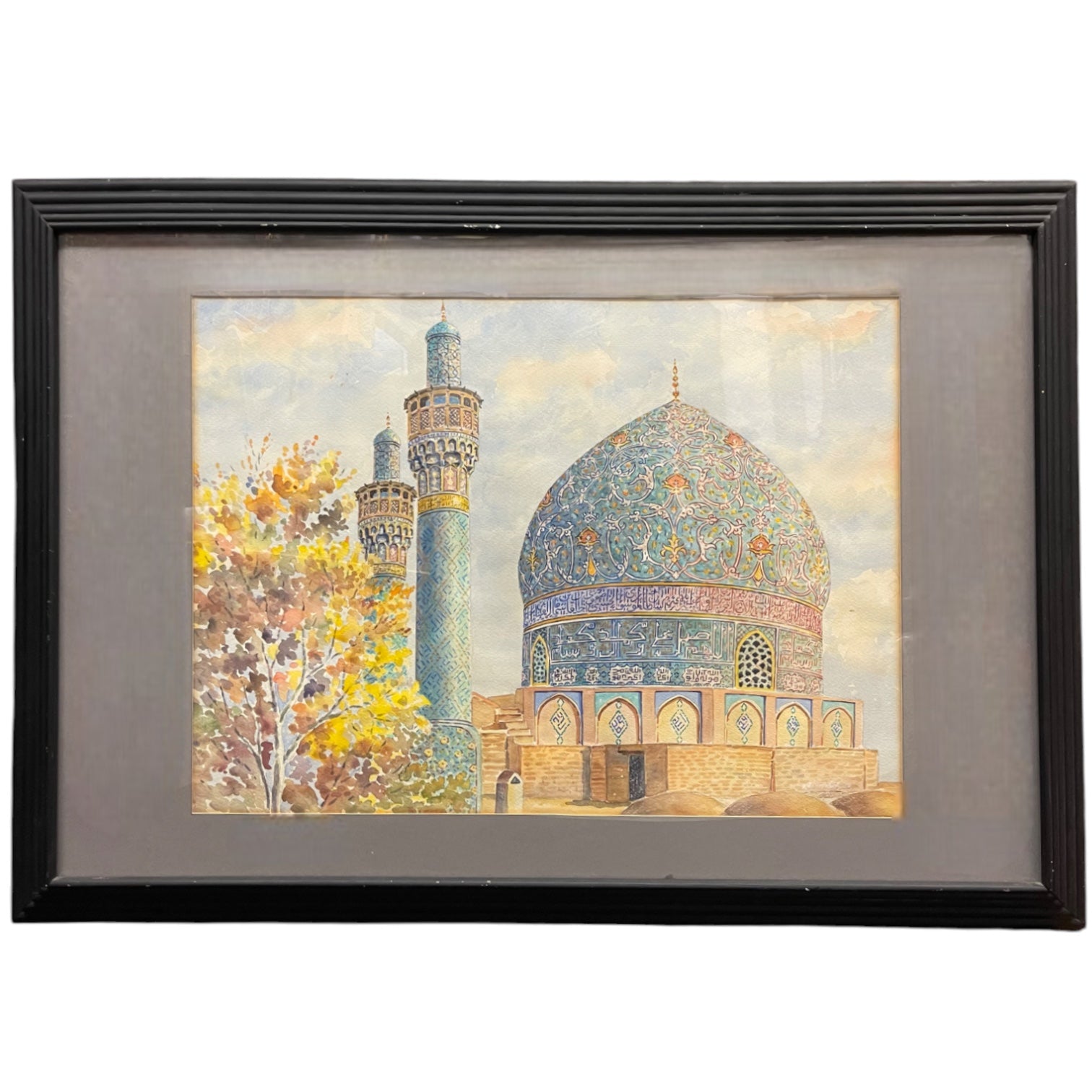 20th Century Watercolor Painting Attributed to Yervand Nahapetian (1916-2006)