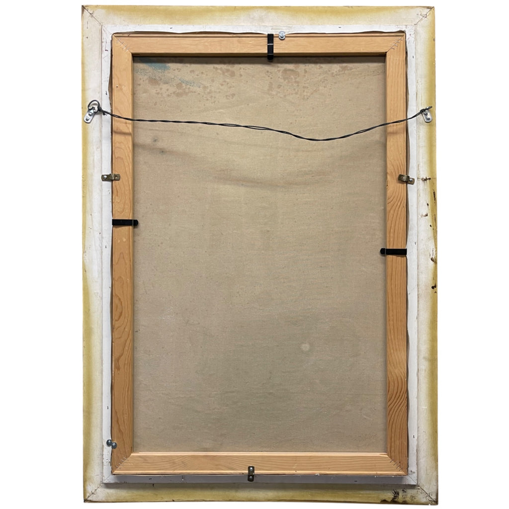 A Very Large Orientalist Oil on Canvas Painting