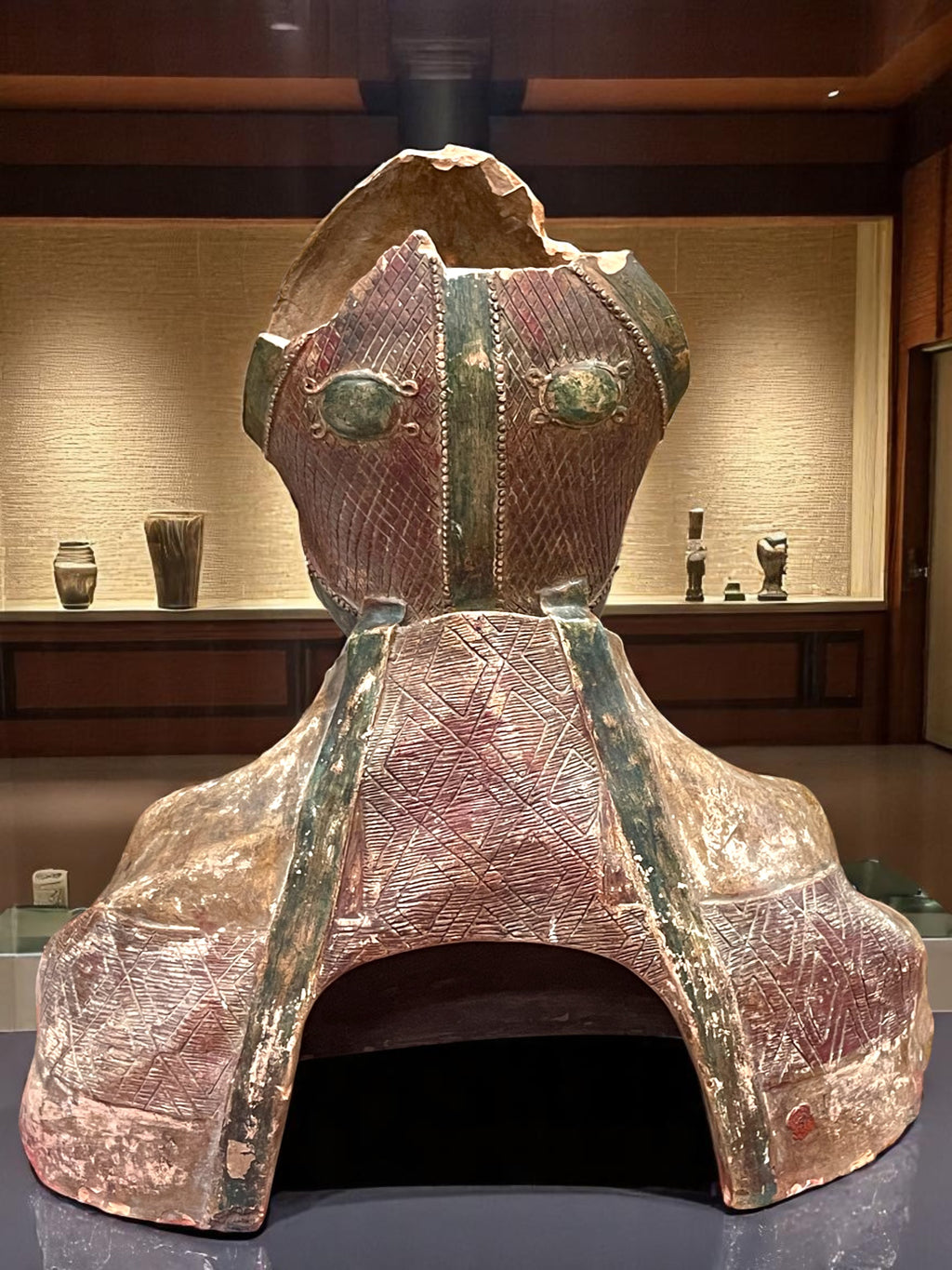 18-19th Century Terra Cotta Bust Sculpture of a Bishop Sealed With Wax Seal