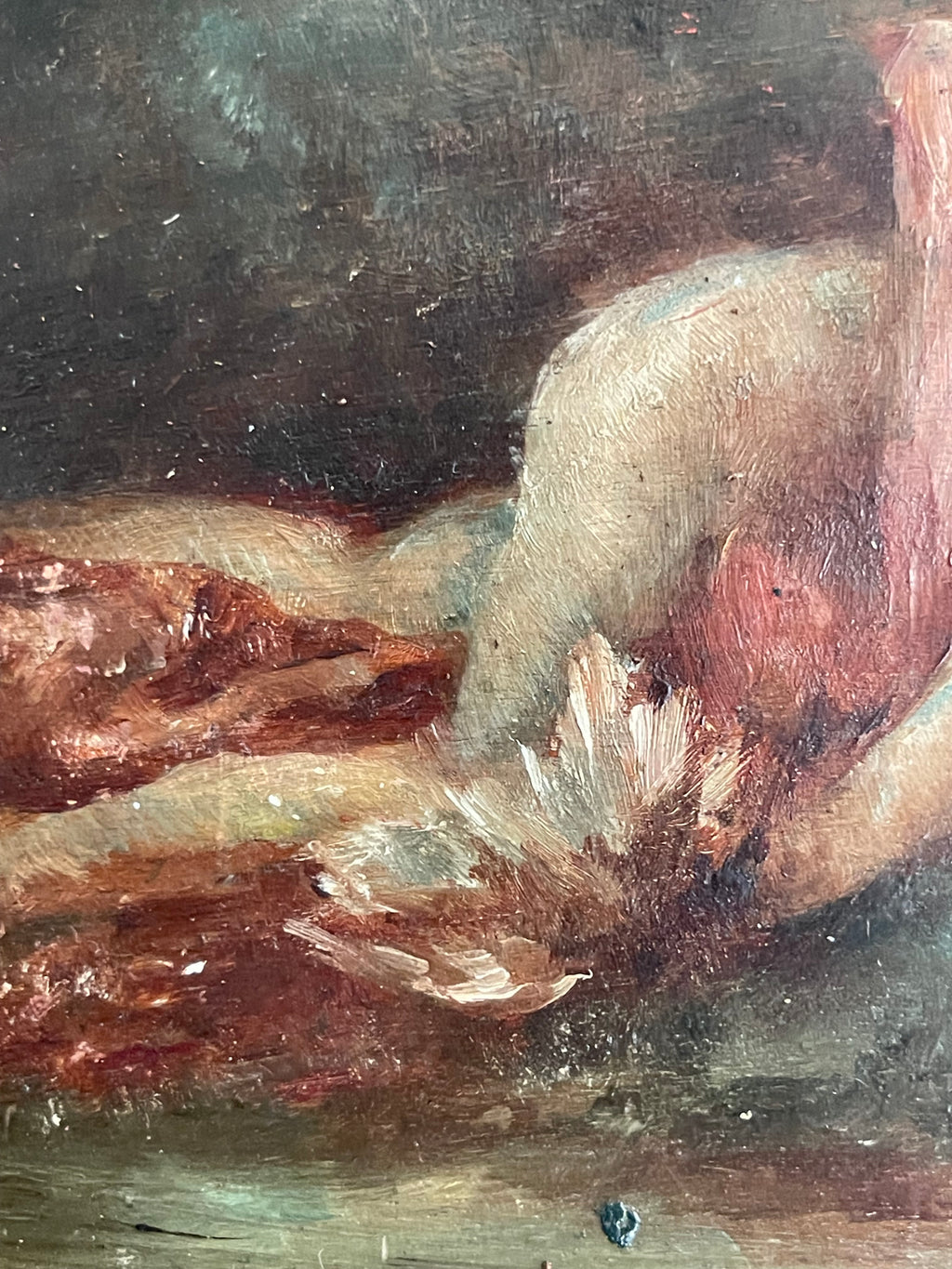 A 19th Century Oil on Board Painting