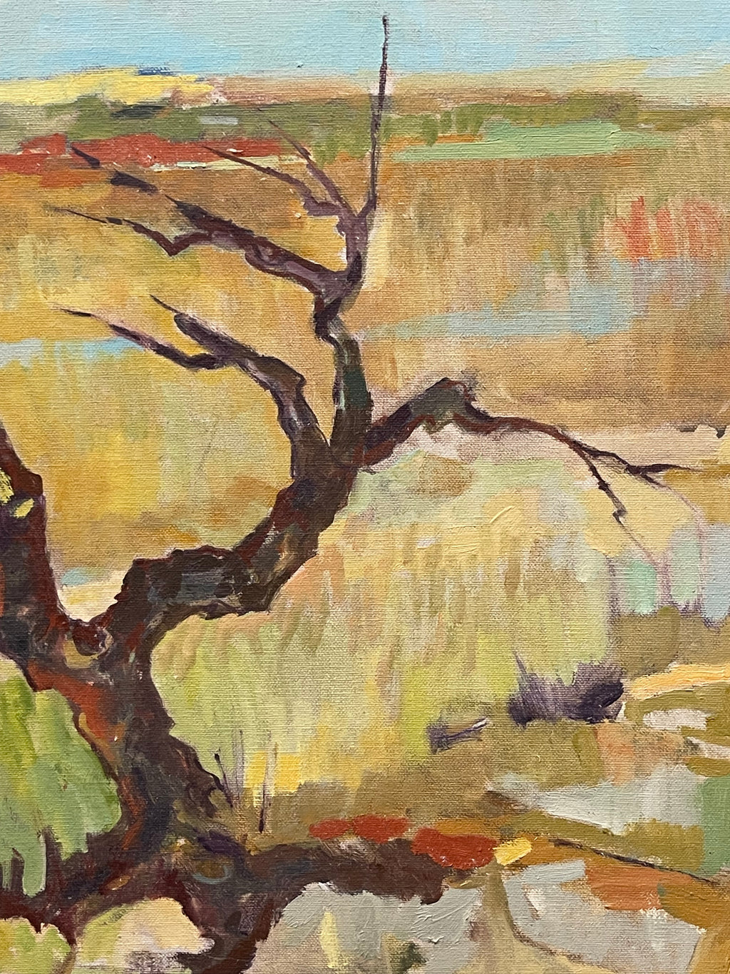 An Oil on Canvas Landscape Painting By J. Jacobson