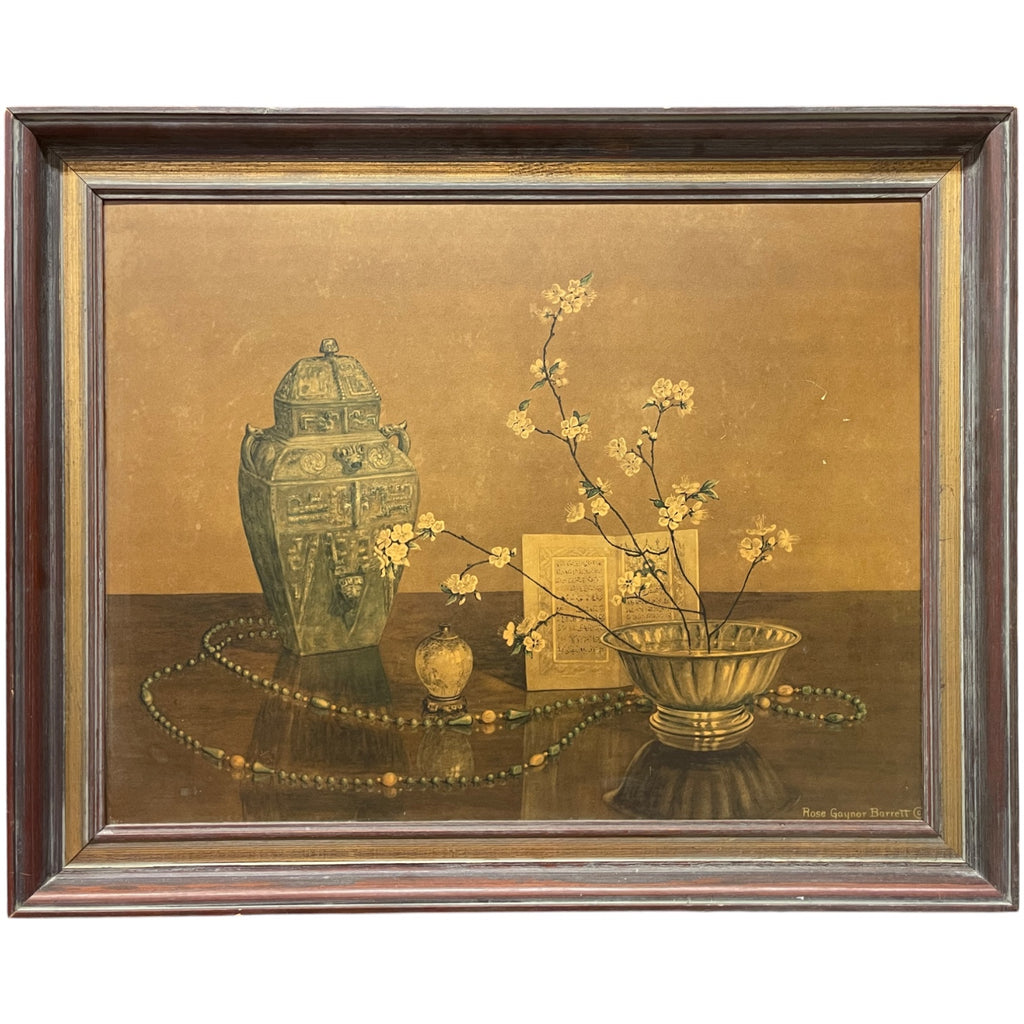 A Still-Life Print By Rose Gaynor