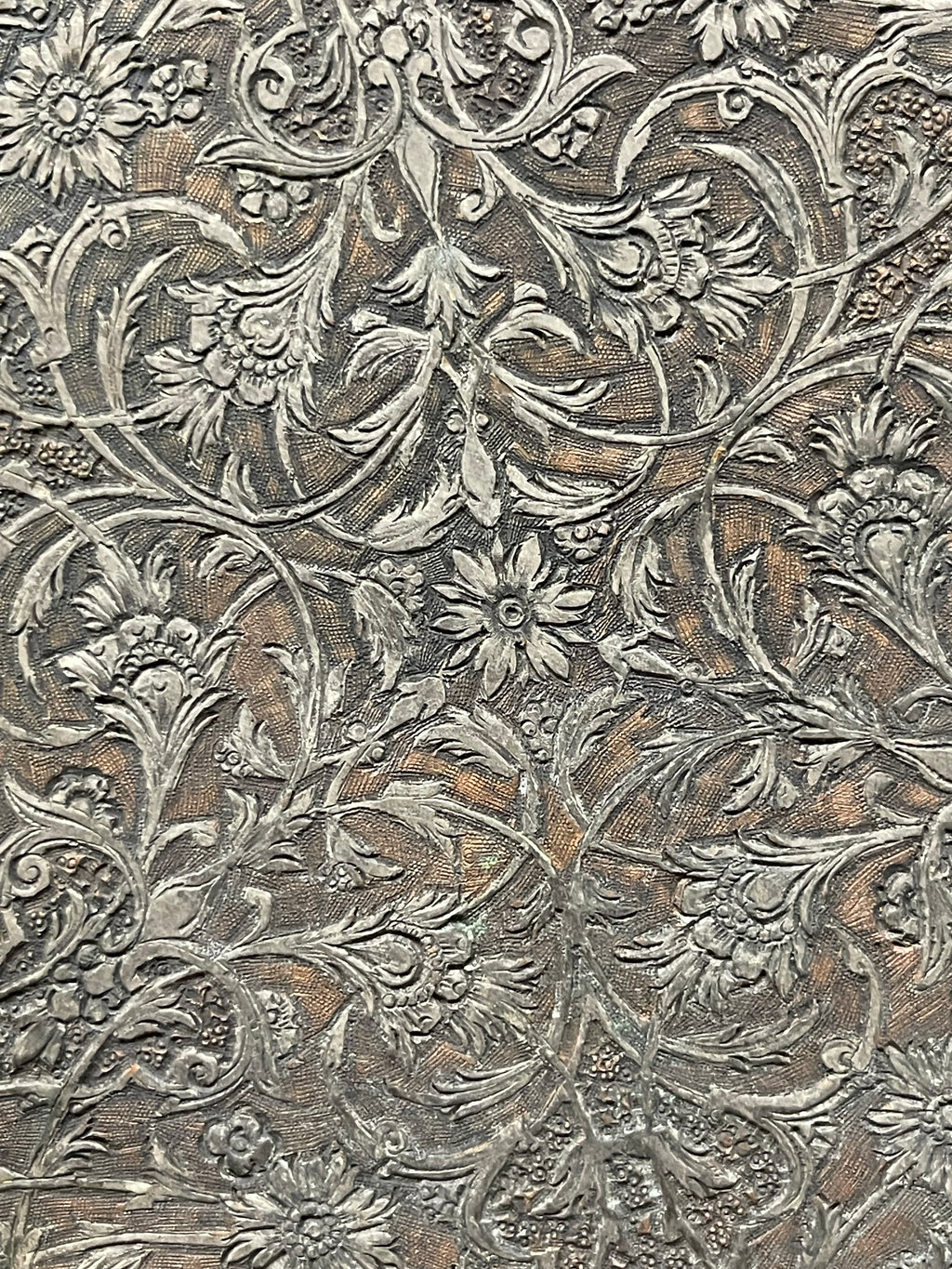 A Fine Persian Handmade Decorative Wall Tray