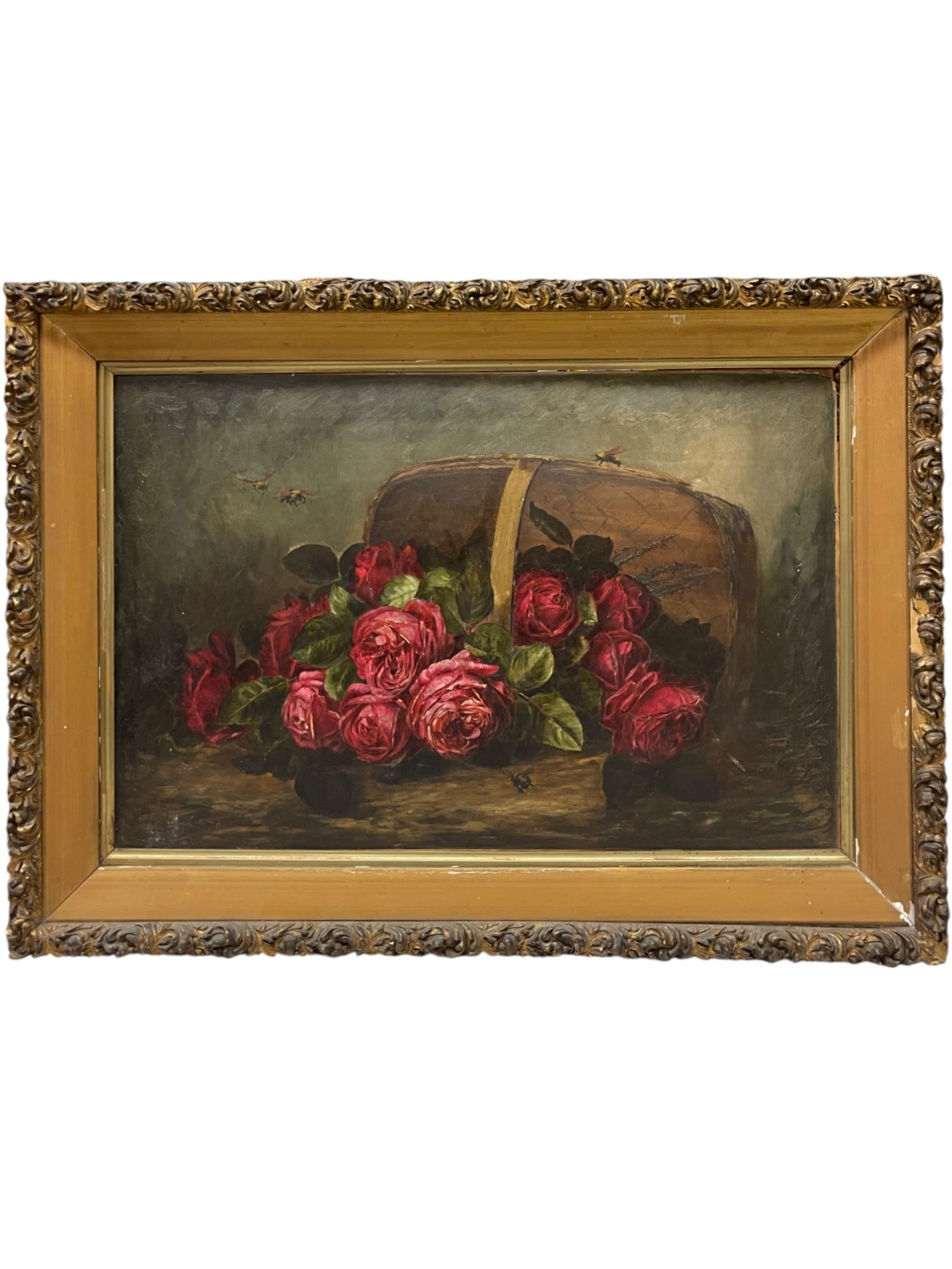 An Oil on Board Painting By Frances George