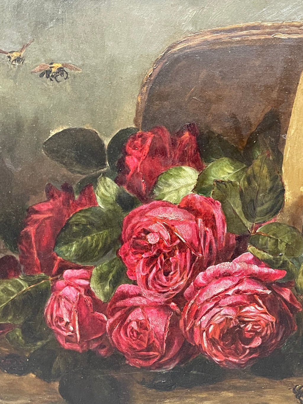 An Oil on Board Painting By Frances George
