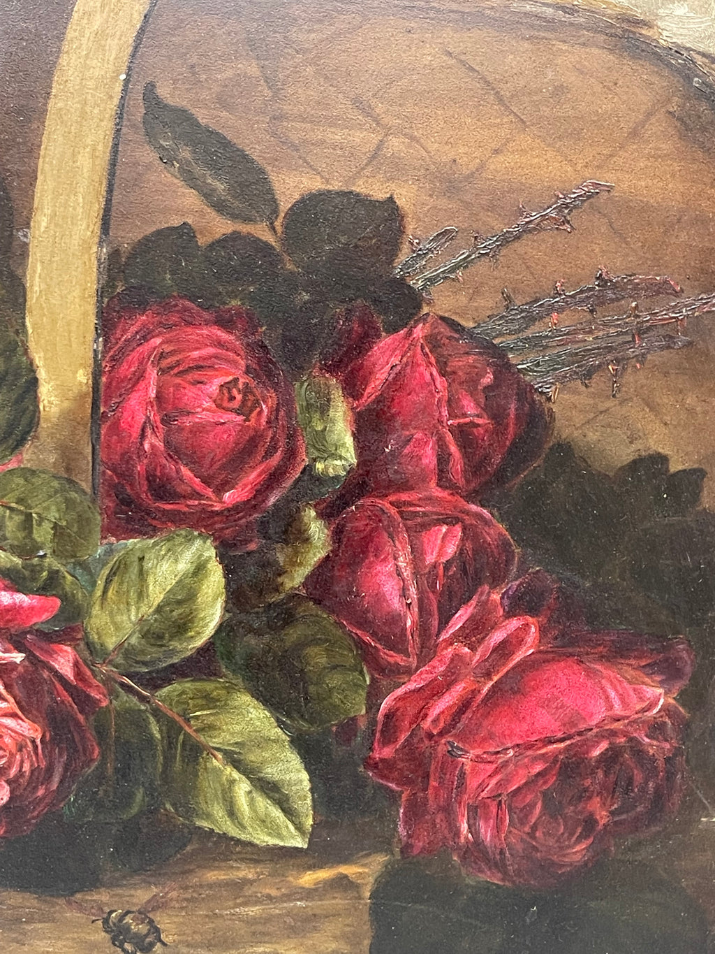 An Oil on Board Painting By Frances George