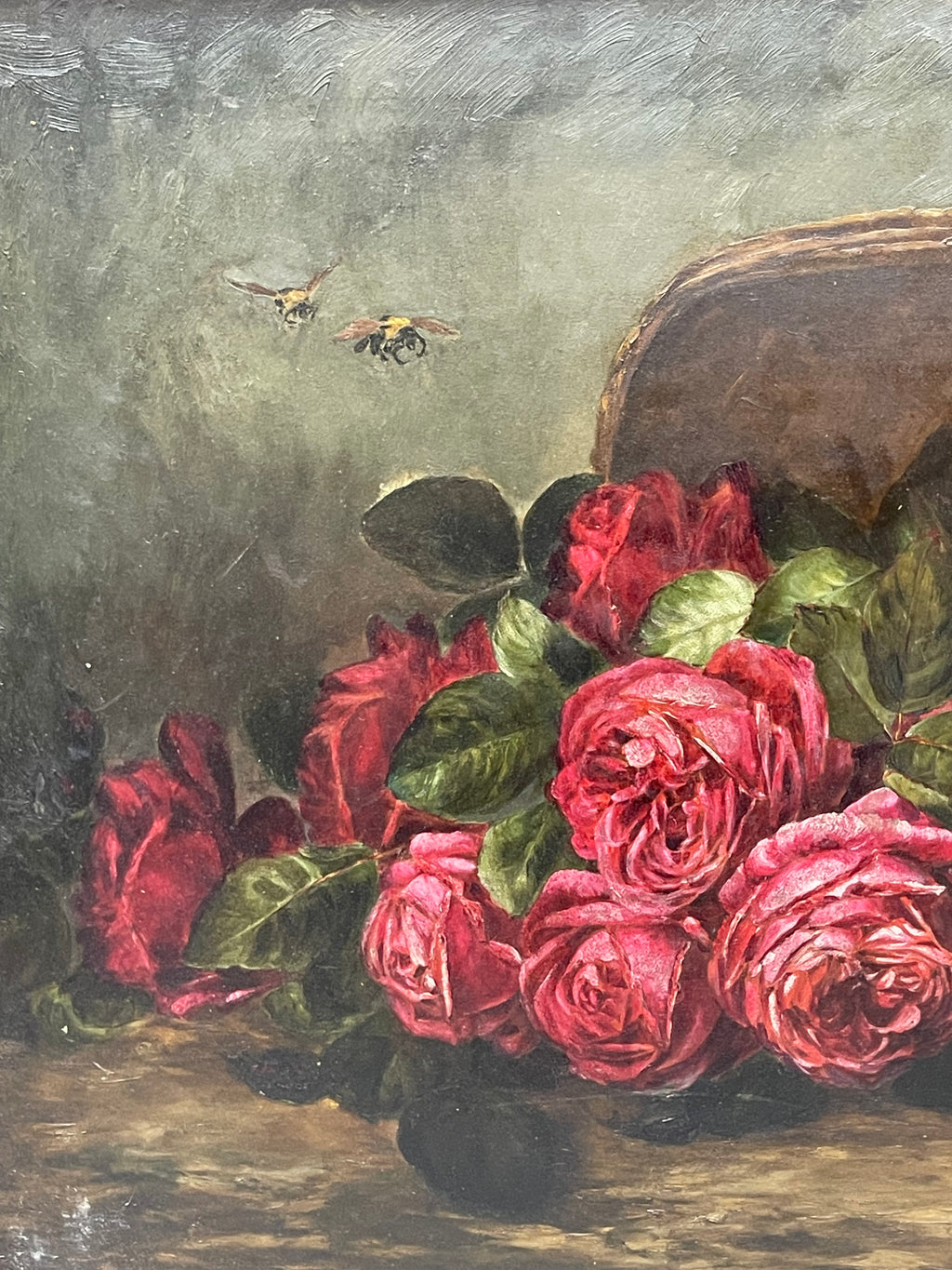 An Oil on Board Painting By Frances George