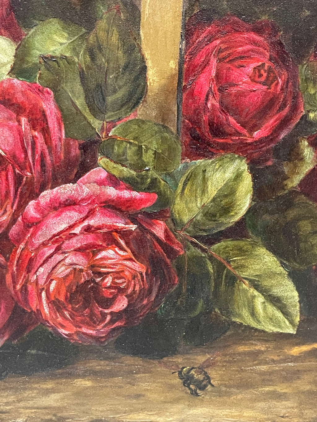 An Oil on Board Painting By Frances George