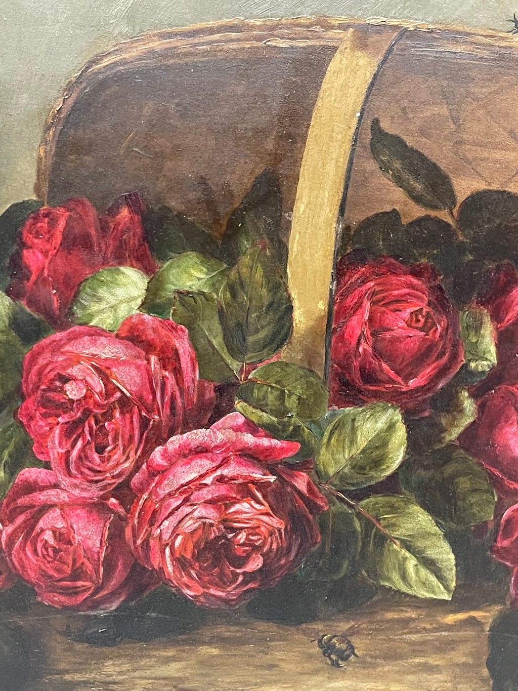 An Oil on Board Painting By Frances George