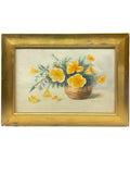 Watercolor on Paper Still-Life Painting