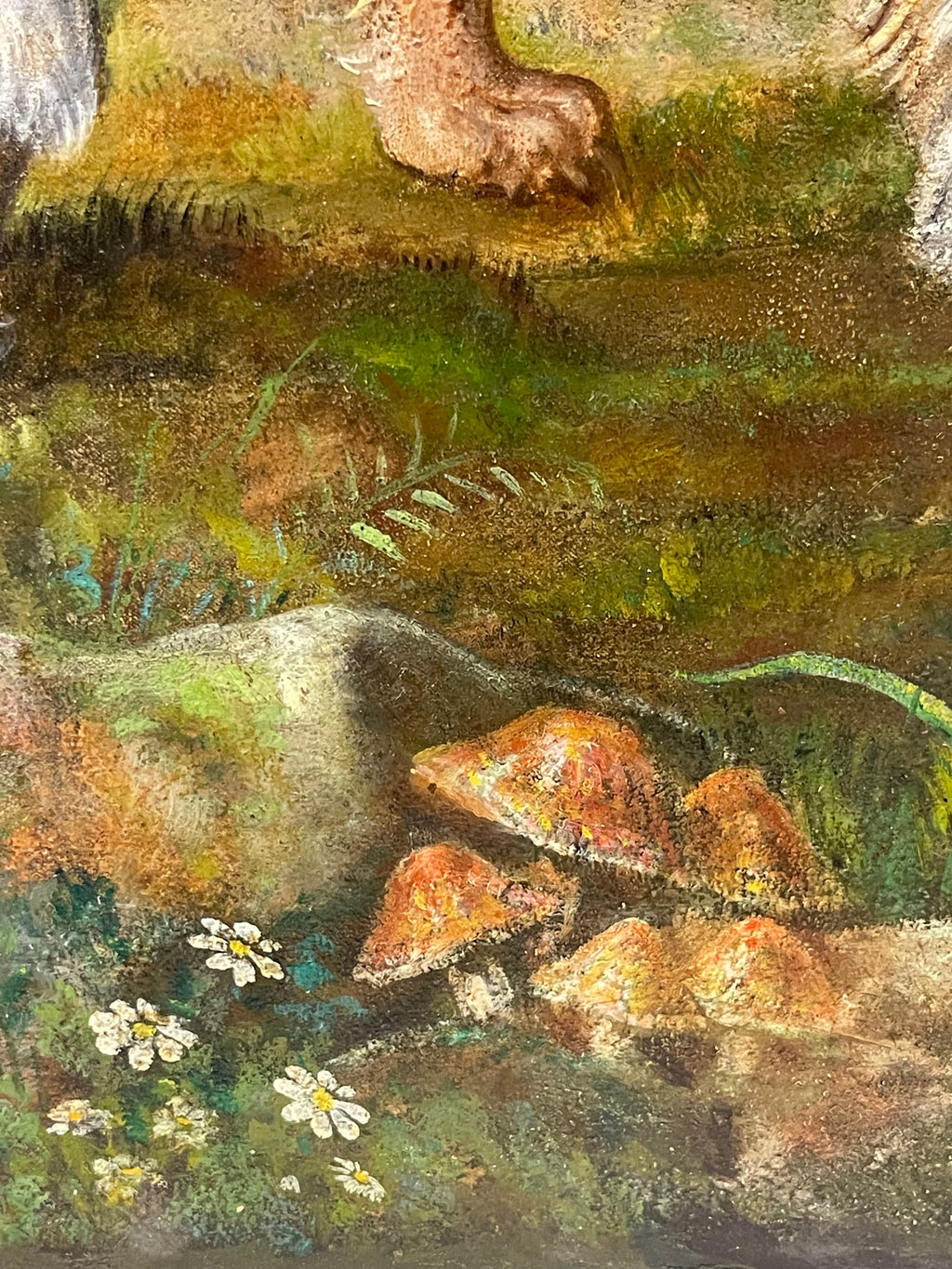 A 20th Century Palatial Fairytale Painting By Gabrielle Debillemont Chardon