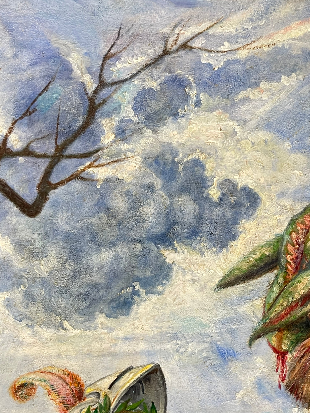 A 20th Century Palatial Fairytale Painting By Gabrielle Debillemont Chardon