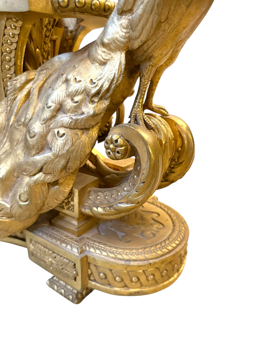 An Attractive & Massive 19th Century Gilt Bronze Centerpiece. France, 1880