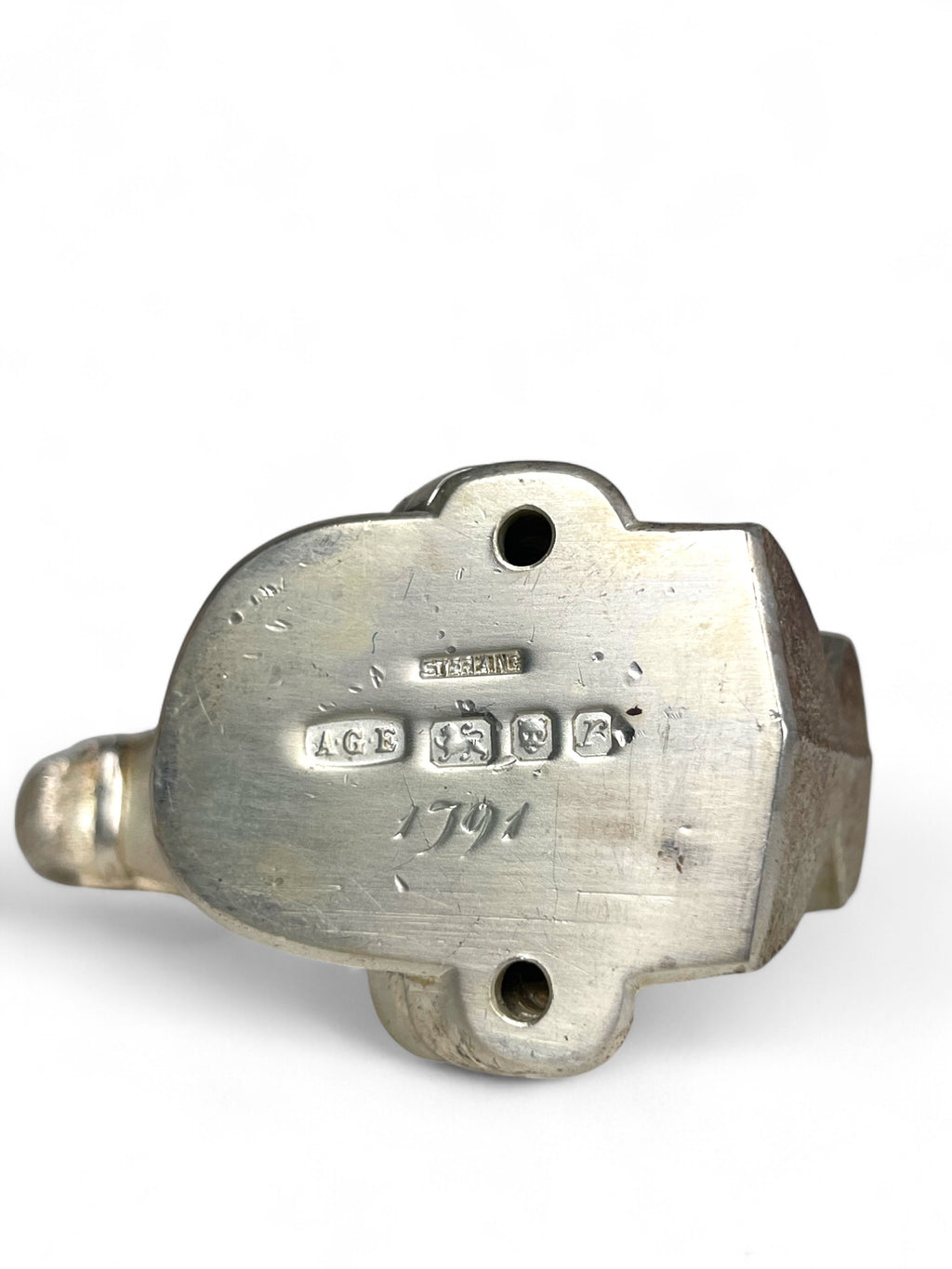 A Set Of English 925 Gilded silver Chess Set