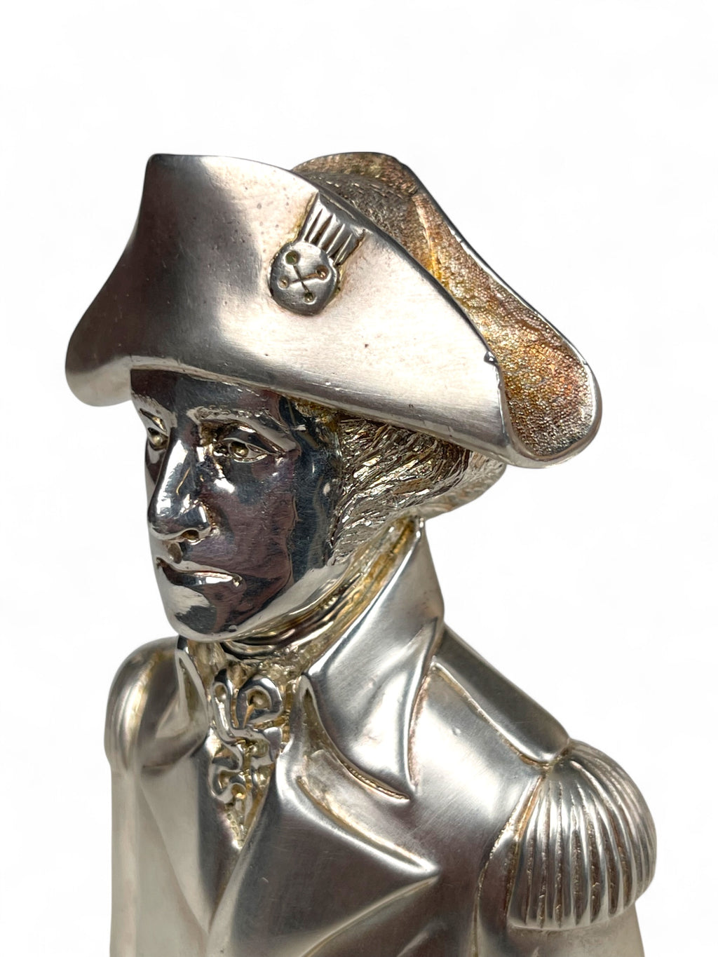 A Set Of English 925 Gilded silver Chess Set