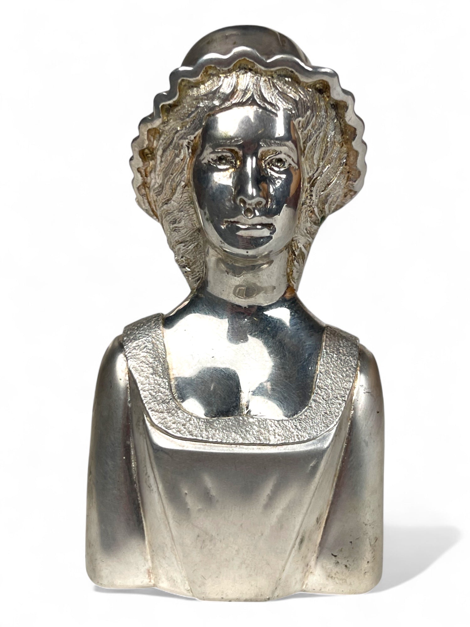 A Set Of English 925 Gilded silver Chess Set