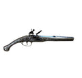 19th Century Neillo Enameled Silver Pistol, Turkey Circa 1820
