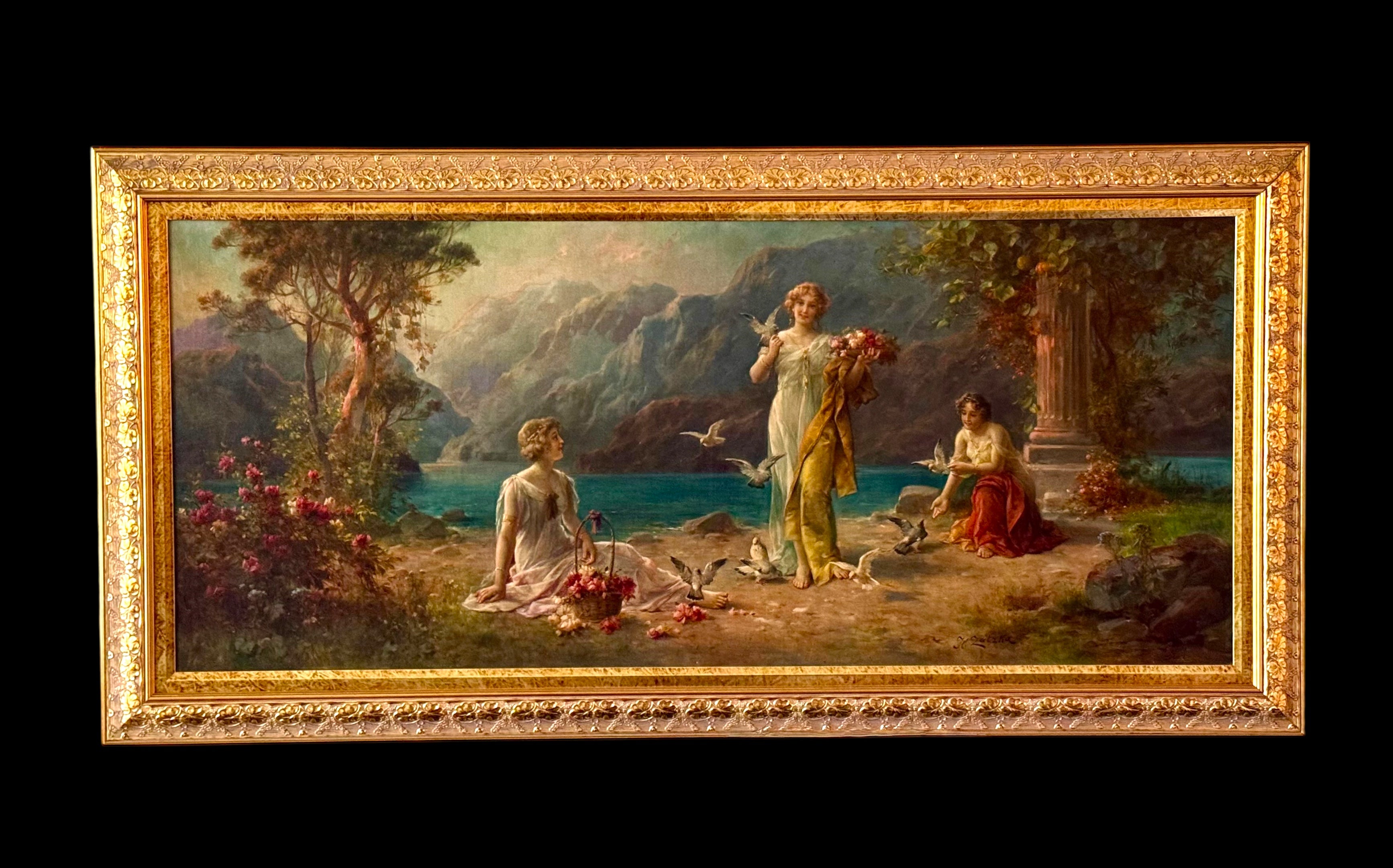 Hans Zatzka (Austrian, 1859-1945)