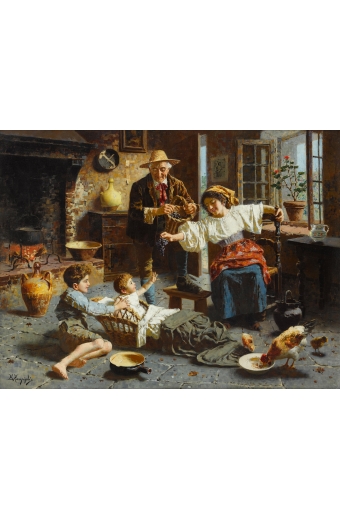 Eugenio Zampighi (Italian, 1859-1944)